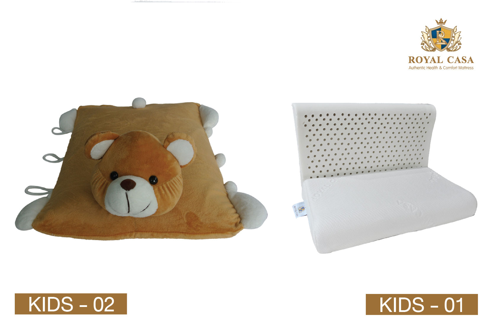 หมอนยางพารา หมอนสำหรับเด็ก หมอนรูปทรงหมีสีเหลืองน่ารัก ป้องกันไรฝุ่น ป้องกันเชื้อรา ป้องกันแบคทีเรีย ป้องกันเชื้อโรค