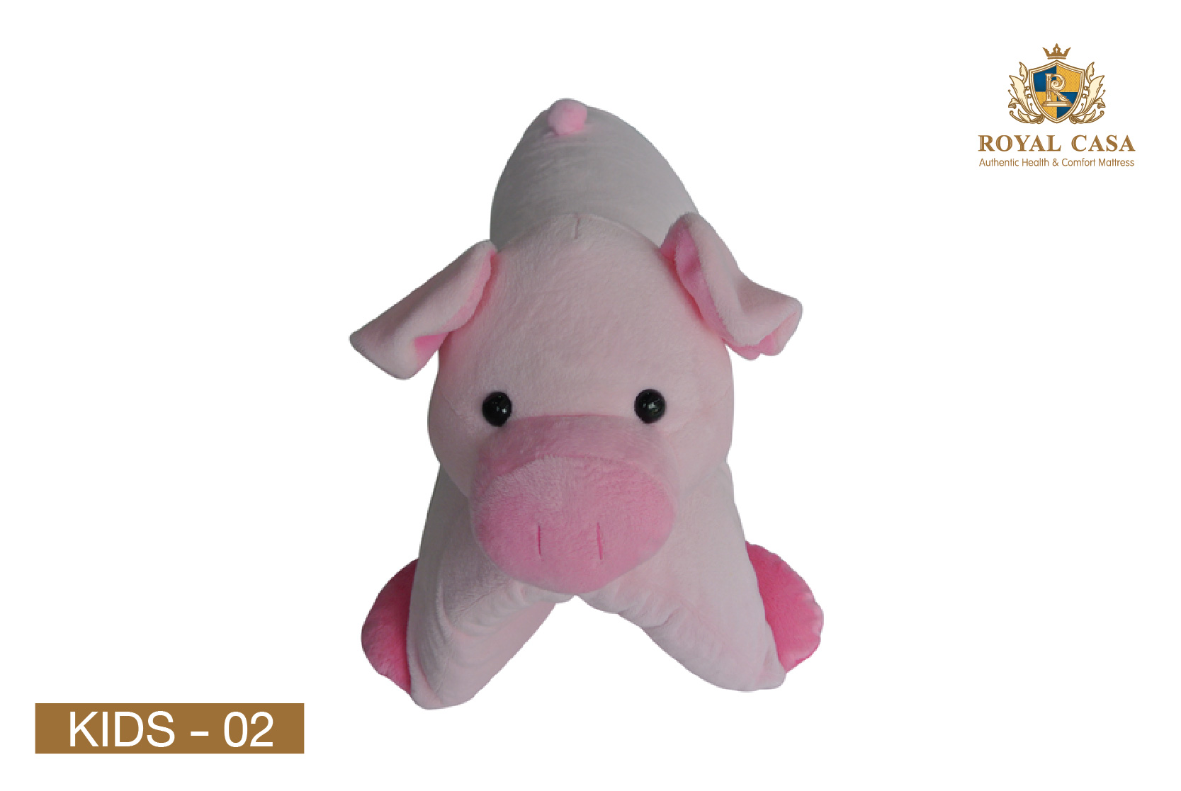 หมอนยางพารา หมอนสำหรับเด็ก หมอนรูปทรงหมูน้อยสีชมพูน่ารัก ป้องกันไรฝุ่น ป้องกันเชื้อรา ป้องกันแบคทีเรีย ป้องกันเชื้อโรค