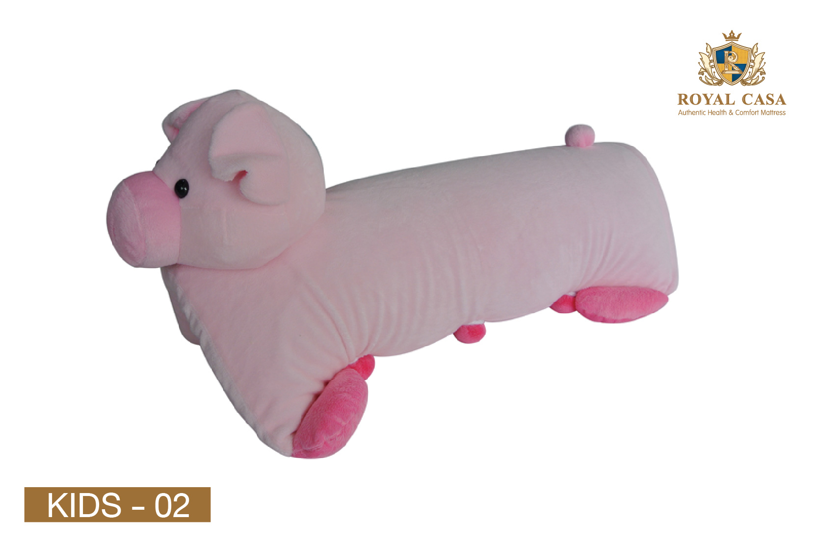 หมอนยางพารา หมอนสำหรับเด็ก หมอนรูปทรงหมูน้อยสีชมพูน่ารัก ป้องกันไรฝุ่น ป้องกันเชื้อรา ป้องกันแบคทีเรีย ป้องกันเชื้อโรค